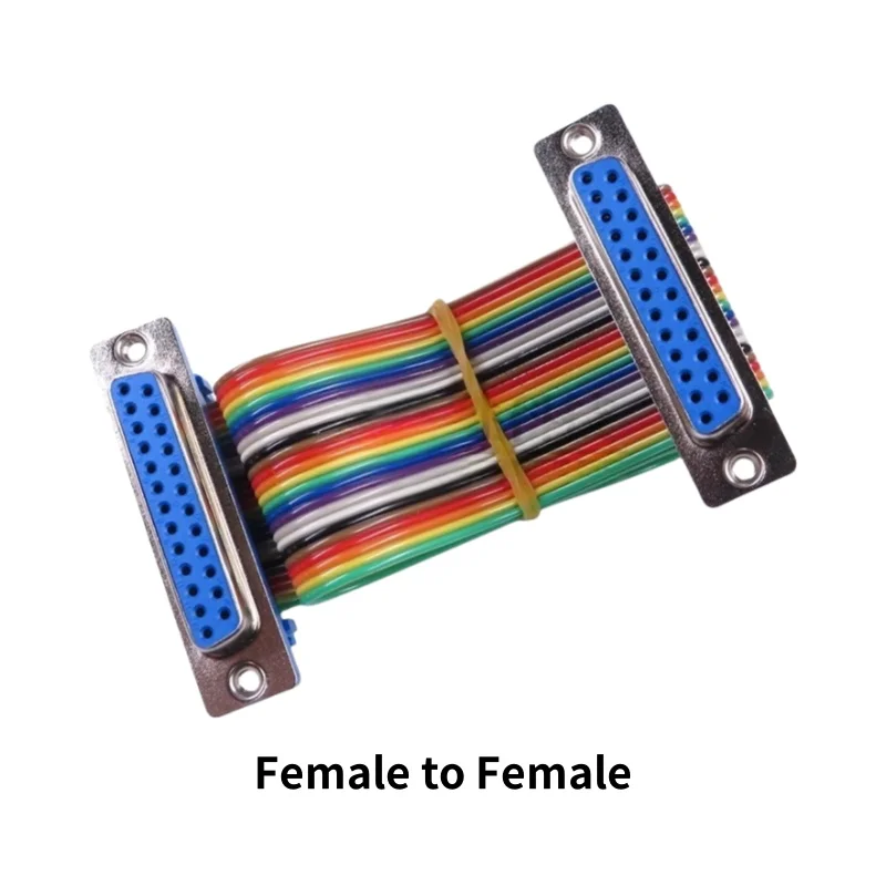 1pcs D-SUB DB9 DB15 DB25 DB37 DIDC 9 15 25 37Pin Male Female Cable D-SUD Serial Port Connector Adapter RS232 COM Extension Cable