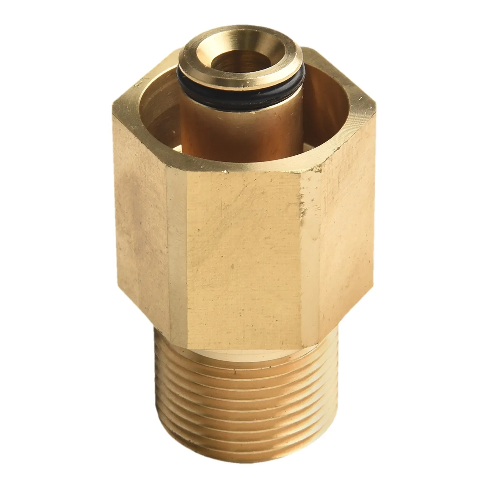

M22 To 14 Adapter Brass Hose Adapter Water Safety Design Compact Size Compatible With Cleaning Machines Easy Installation