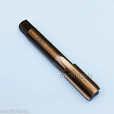 M18 x 1.5mm HSS CO Cobalt Right hand Thread Tap 18mm x 1.5 for Stainless Steel