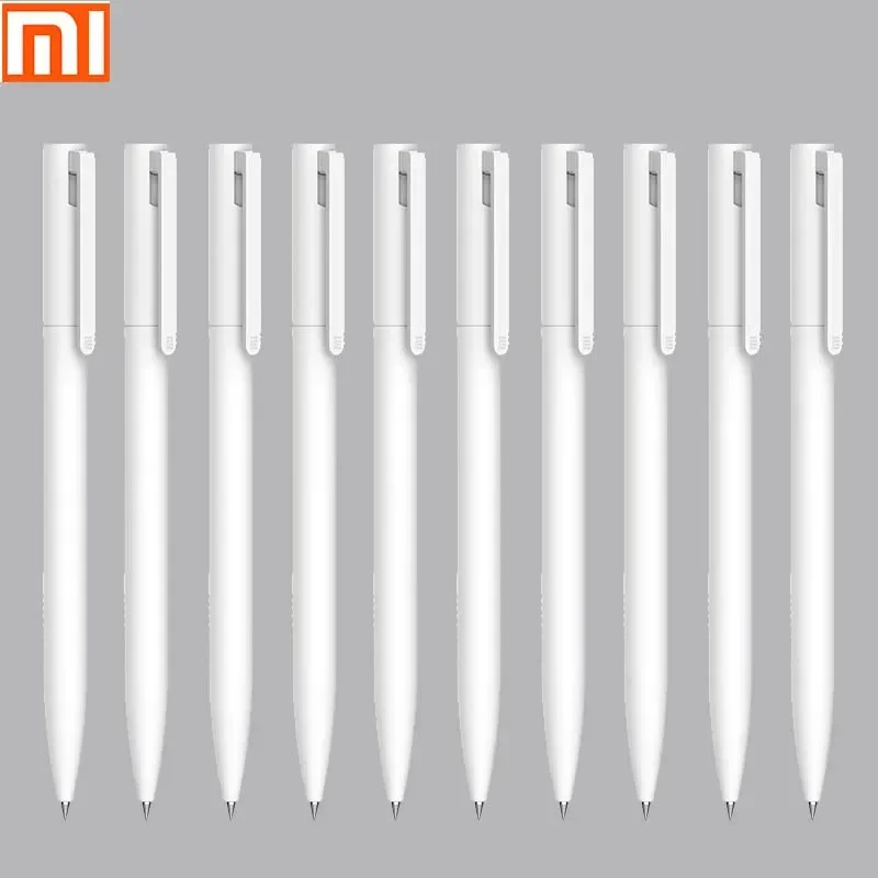 Xiaomi Mijia Gel Pen MI Pen 9.5mm Signing Pen PREMEC Smooth Switzerland Refill MiKuni Japan Ink (Black/Blue) Ballpoint Pen