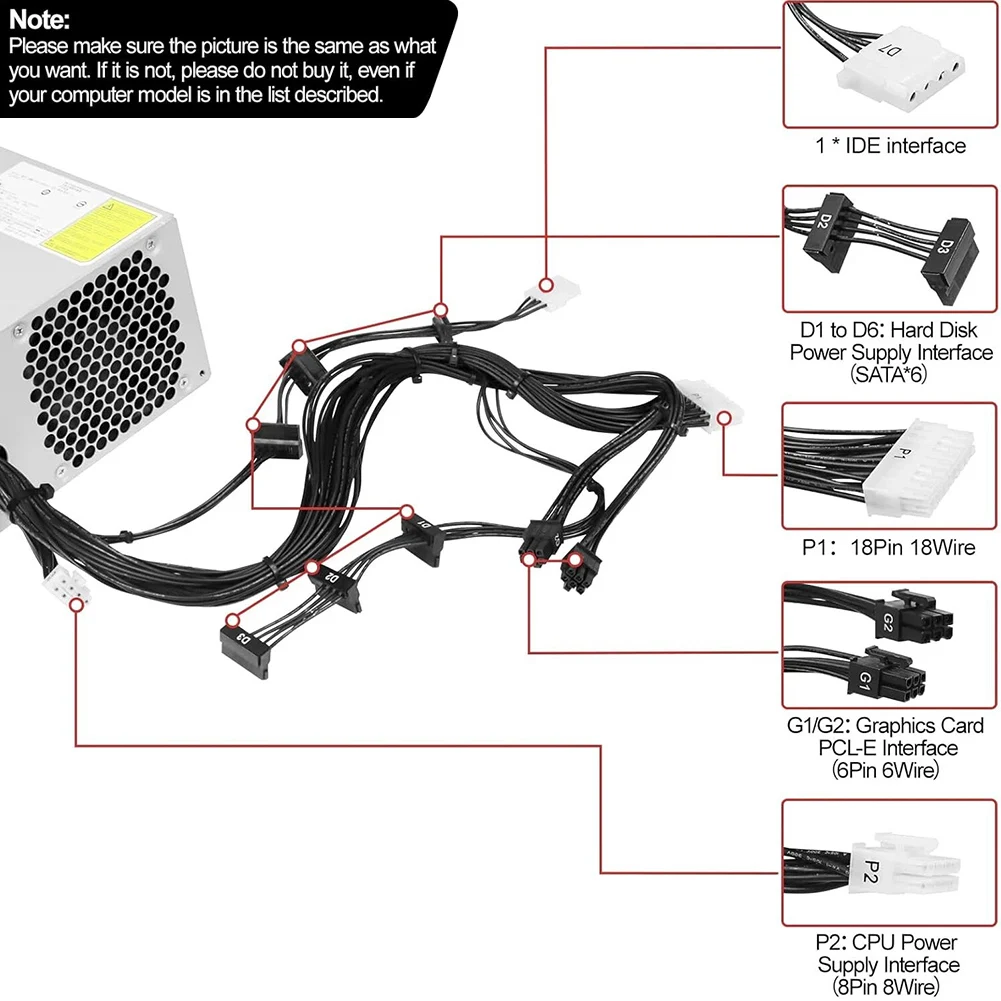 DPS-600UB A 600W Power Supply for HP Z420 with Optimized Thermal Management and Low Heat Generation Under Full Load