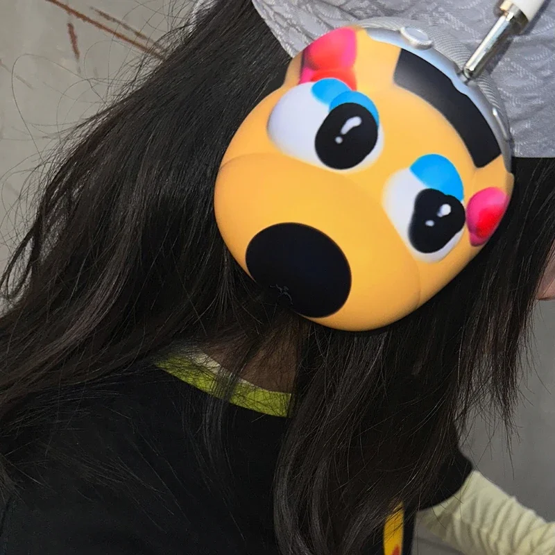 Artistic Graffiti Airpods Max Headphones Case Cover Cartoon Niche Custom Airpods Cases Headphones Accessories Decoration Gift