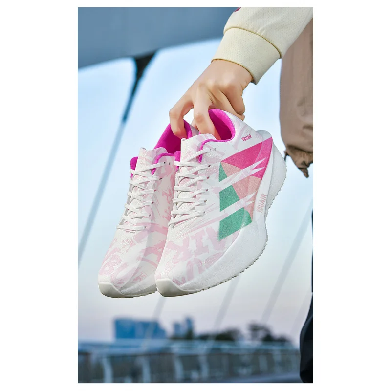 

New Running Shoes for Jogging and Marathon Sports, Mesh Fabric with True Carbon Plate, Men's and Women's Hiking Shoes 2025 Men's