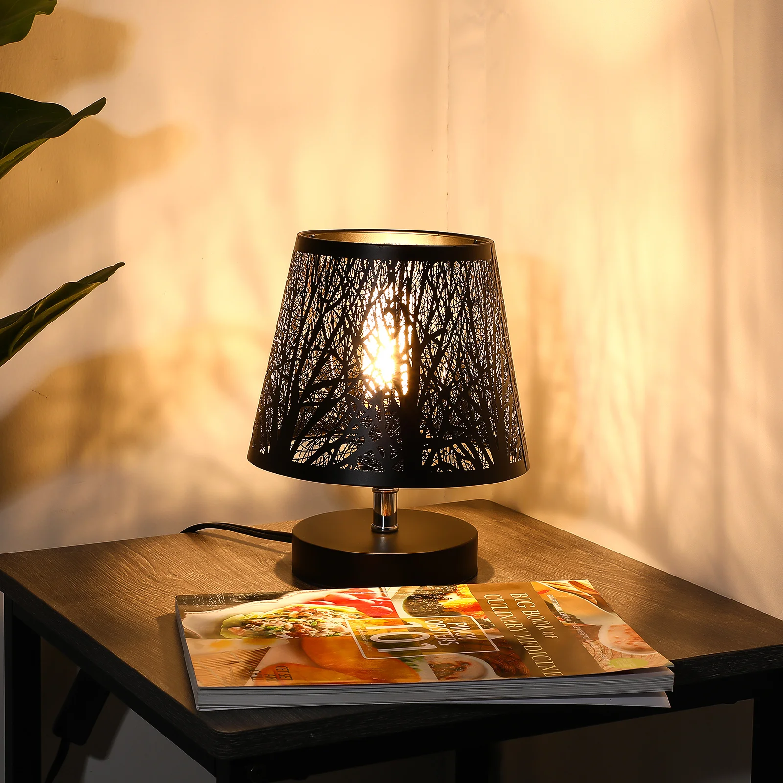 E27 Metal Lamp Design Dust Proof 4cm Hole Diameter Modern Simple Bedroom Living Room Floor Table Lamp