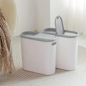 Minimalist Bathroom Trash Can 1