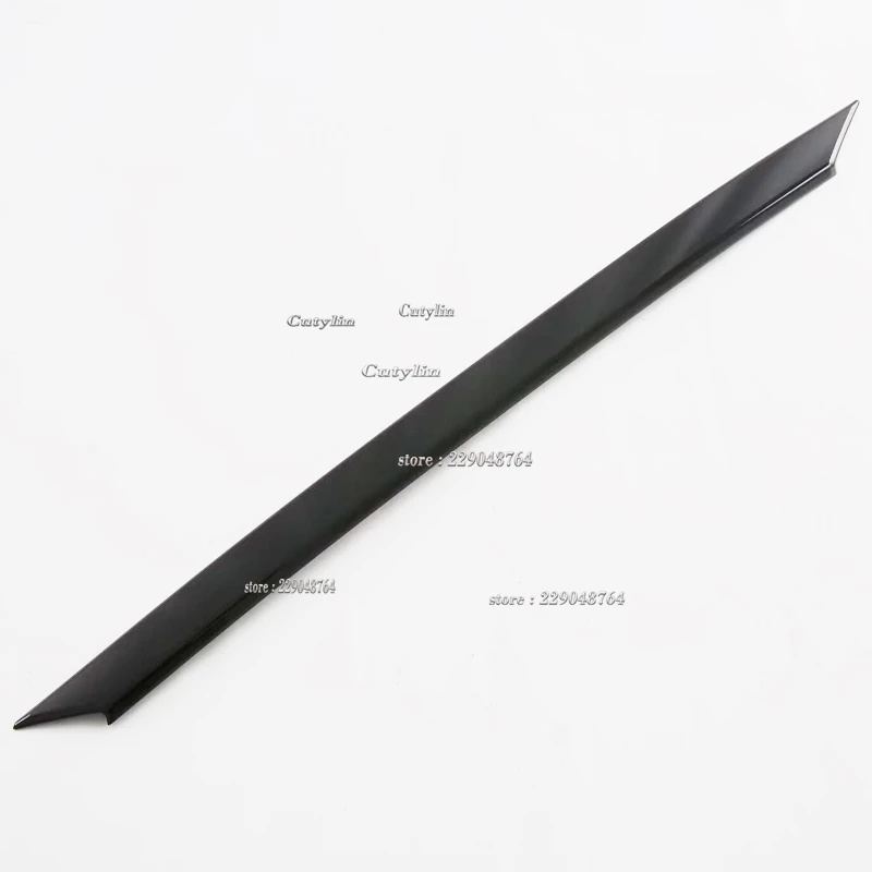 For BMW 5 Series G60 2024 2025 ABS Carbon Fiber Rear Trunk Lid Cover Trim Tail Gate Protector Frame Car Accessories Styling