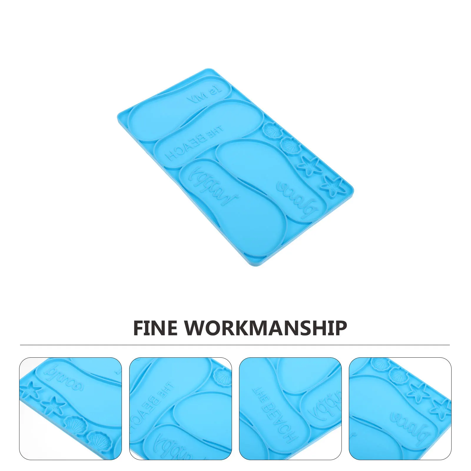 

Slipper Shaped Mold For Diy Epoxy Resin Art Craft Pendant Home Decor Craft Accessory Demolding Demolding Mold Tool