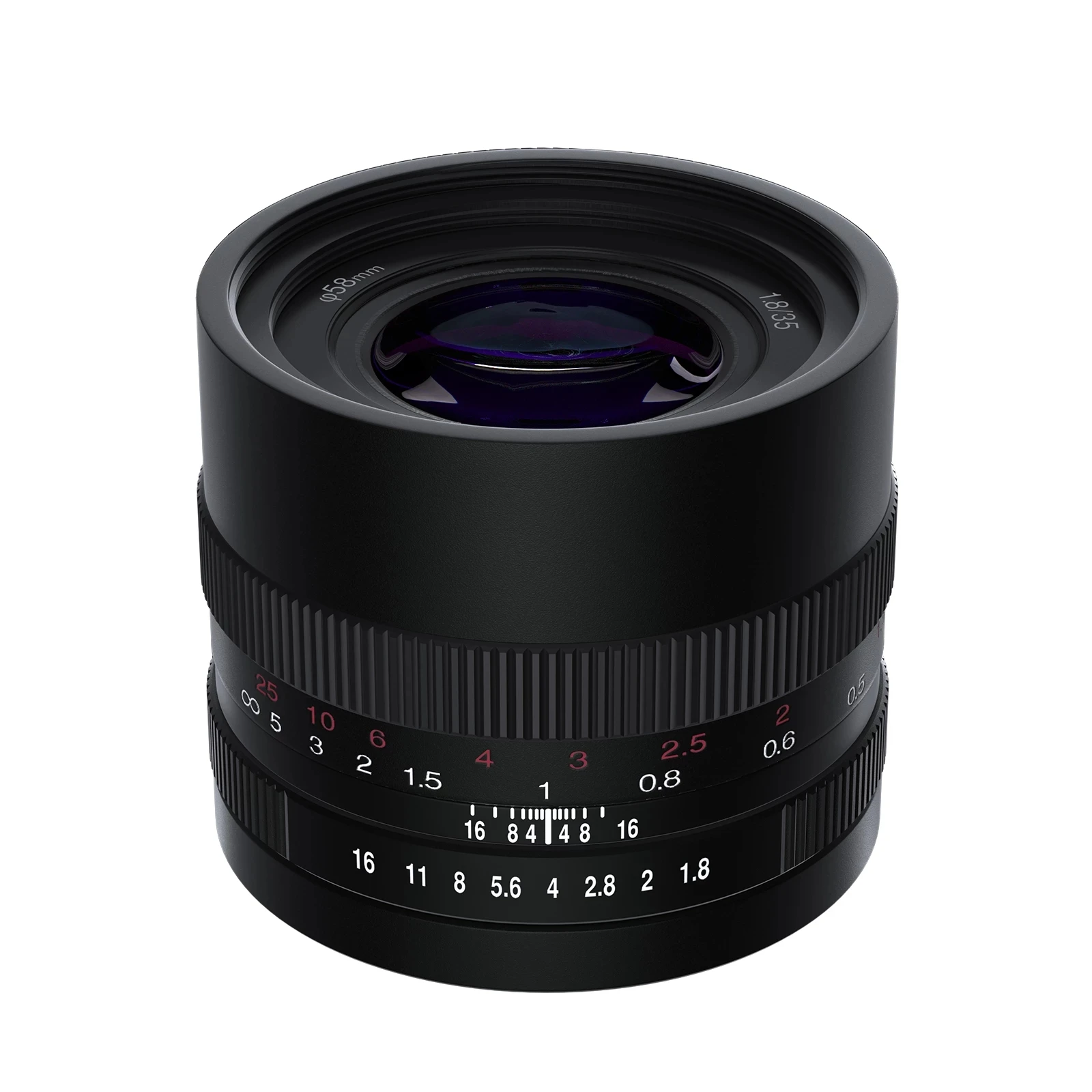 

Rock Star 35 мм F1.8 ПОЛНАЯ РАМКА Great Light Delinea Широкоугольный стандартный объектив с фиксированной фокусировкой подходит для объектива с ручной фокусировкой для E/RF/Z