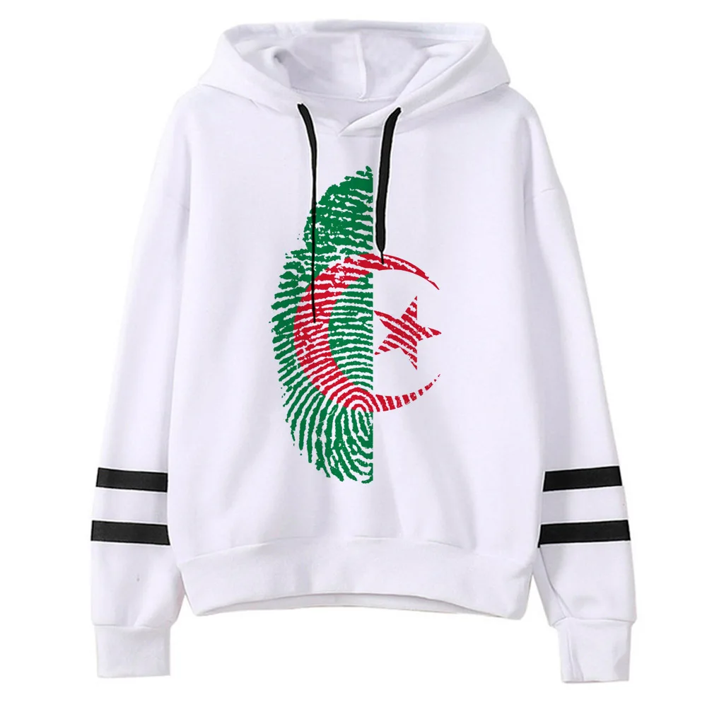 Algeria hoodie soft fabric kawaii harajuku elegant graphic women hoddie sweatshirts Japanese harajuku elegant comic