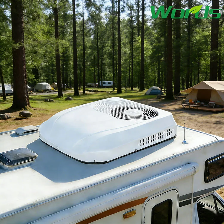 

Factory 12V/24V Dc Rooftop Parking air Conditioner Dual Fans Suitable Models Campervan/truck/heavy Duty Truck/RV/Boat