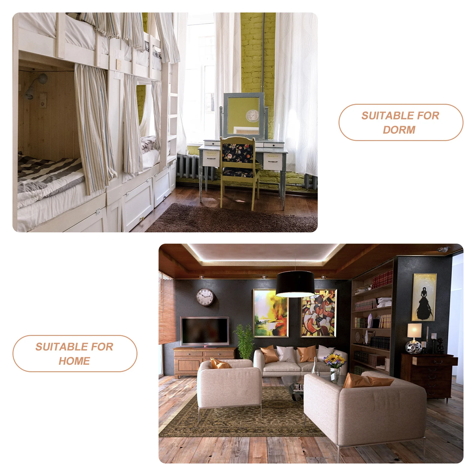 مقعد تقليد قوي مضاد للانزلاق، مقعد صغير منخفض القدم لتغيير الأحذية المنزلية ولوحة القراءة #6