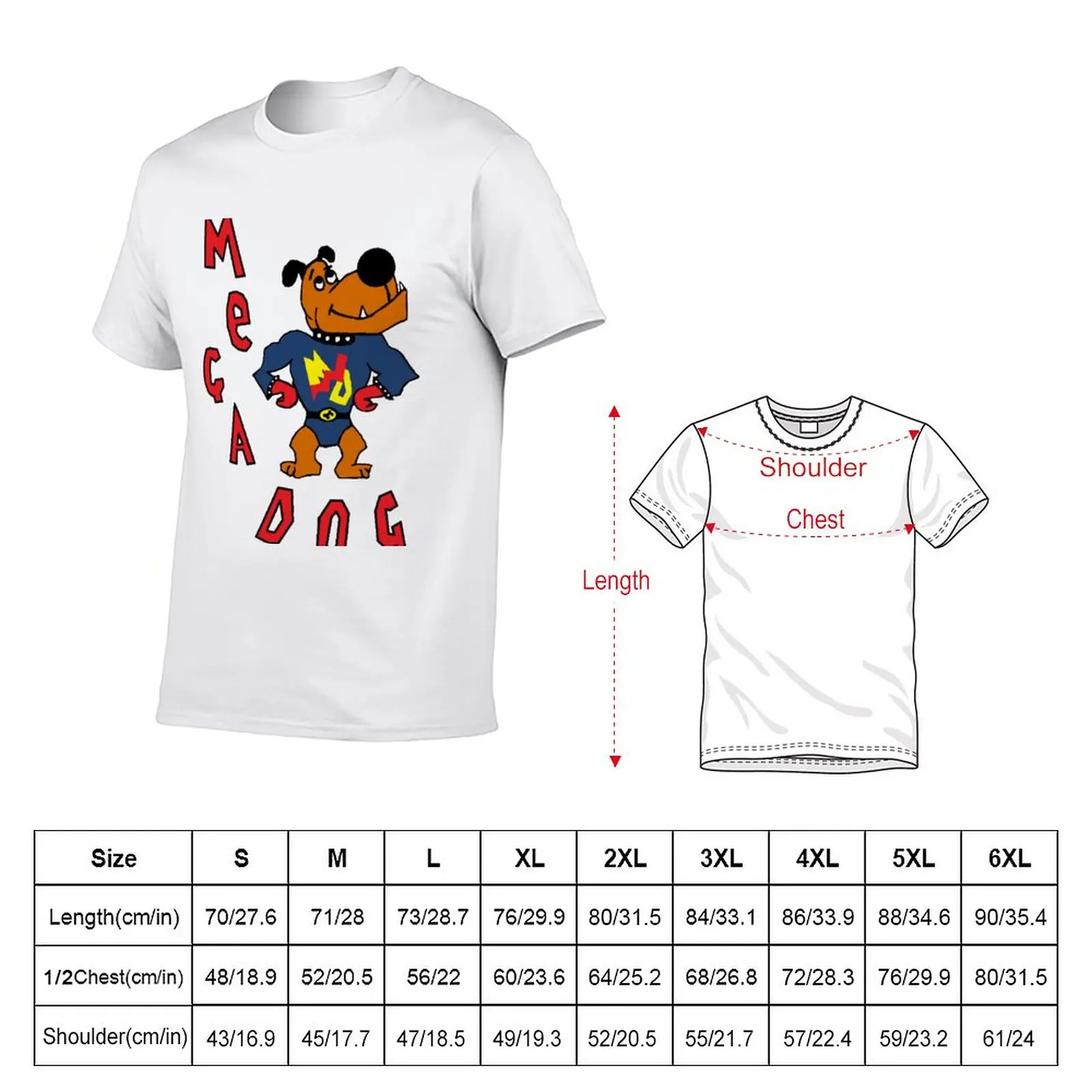 New Skins UK - Sid Jenkins Mega Dog Design T-Shirt graphics t shirt vintage t shirt mens t shirt graphic