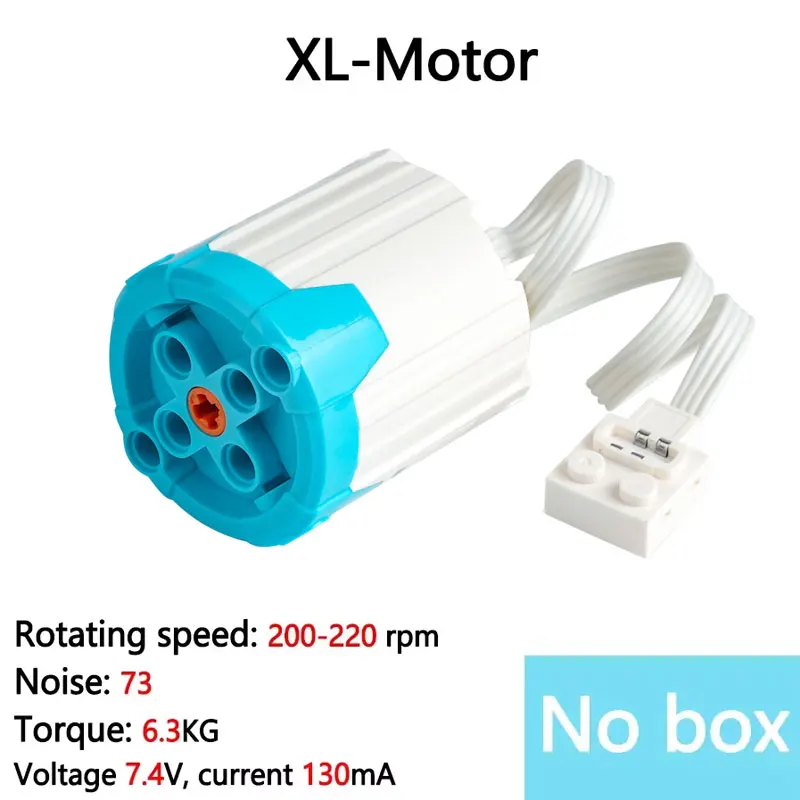 Kit de construcción de Motor de alta velocidad XL 8882, funciones de potencia, Compatible con modelos MOC, proyectos de ingeniería DIY, sistema de tecnología avanzada