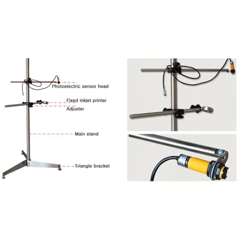 20252024 رائجة البيع آلة ترميز التاريخ المضمن دعامة حامل للطابعة النافثة للحبر Mannjet Mx1