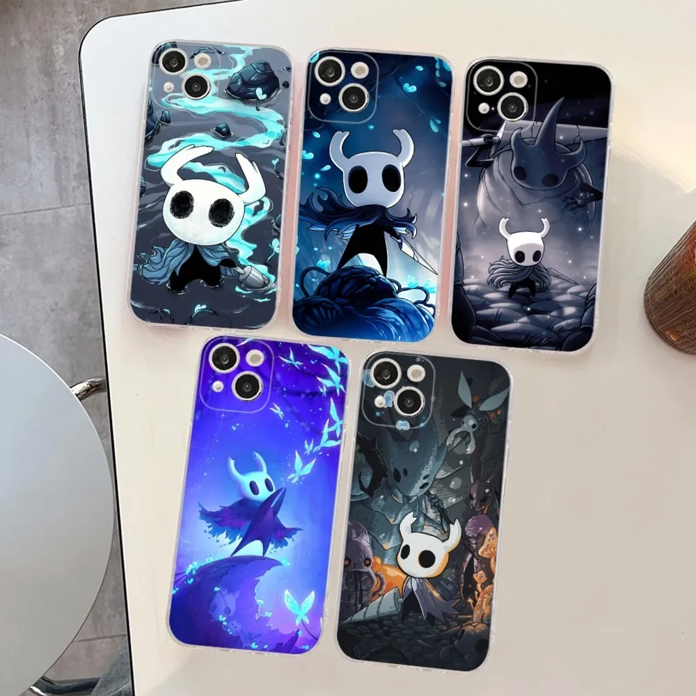 H-Hollow K-KnightS Game Phone Case Silicone Soft for iphone 15 14 13 12 11 Pro Mini XS MAX 8 7 6 Plus X XS XR Cover