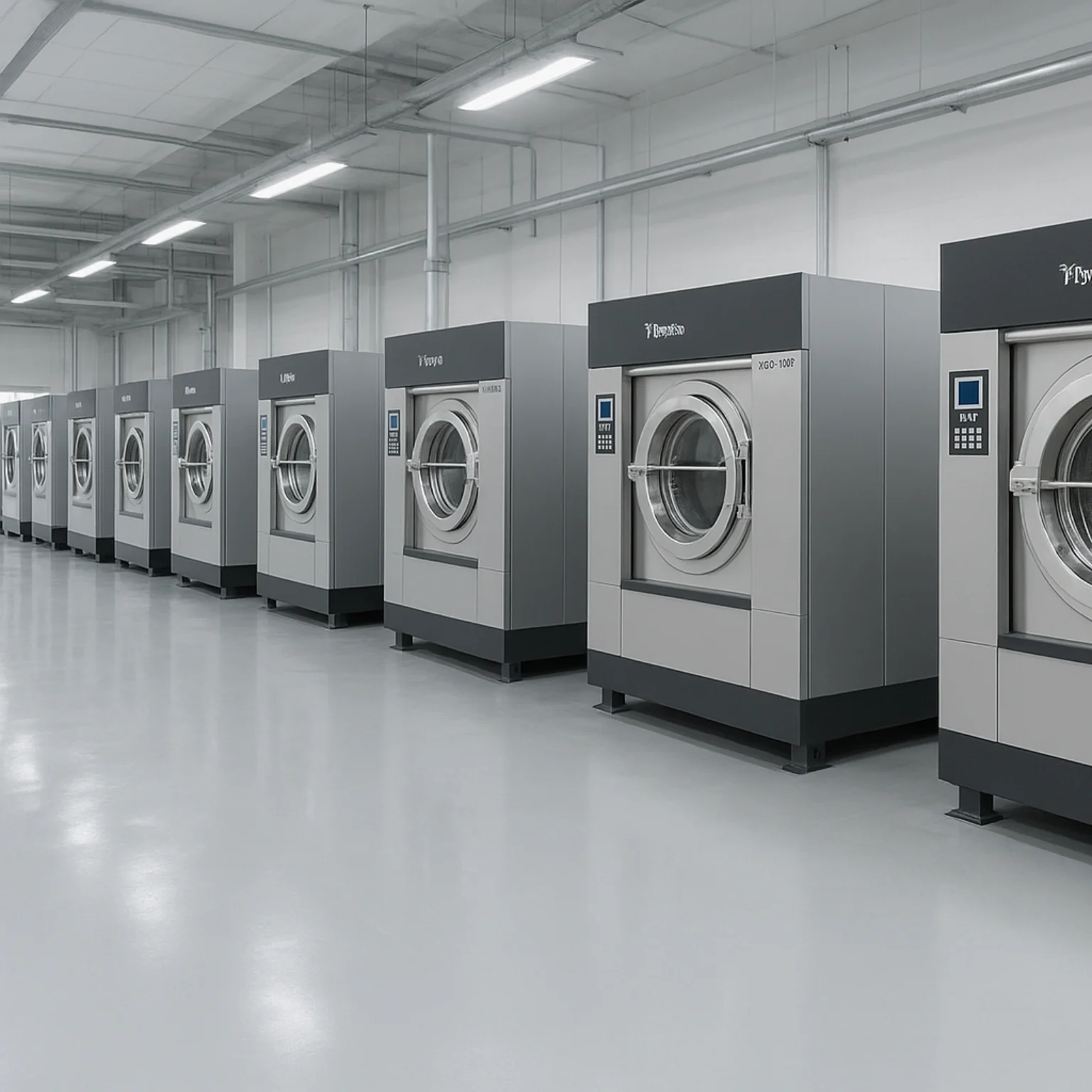 Industrial Professional Steam Wash Large Capacity Washing Machine Front-load  Prices for Laundry Business Commercial
