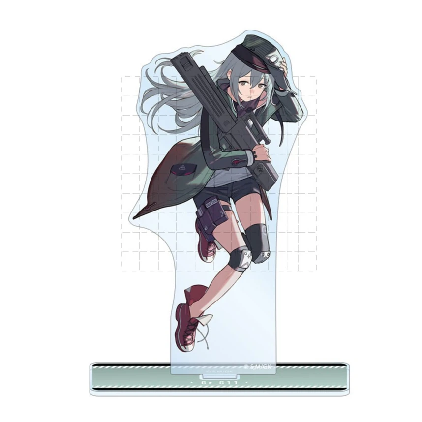 Game Girls Frontline Acrylic Stand Doll Anime M4A1 M16A1 UMP45 RO635 STAR-15 UMP9 Figure Model Plate Cosplay Toy for Gift