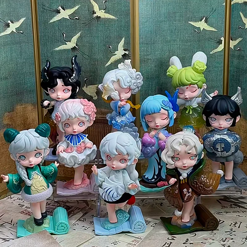 Toycity Laura Mystical Book Series صندوق أعمى صندوق غامض ألعاب لطيفة عمل أنيمي الشكل Kawaii نموذج ألعاب الدمى هدية عيد ميلاد