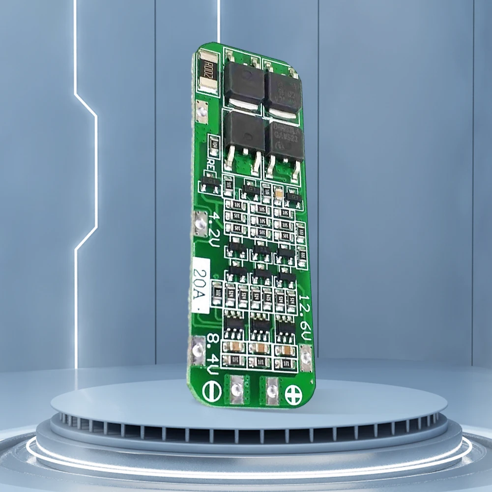 100-1PCS 59x20x4mm Protection Board Module 3S 20A Li-ion Lithium Battery 18650 Charger BMS Protection Board Module DIY Kits