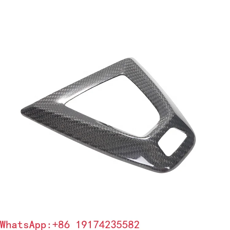 

Real Carbon Fiber Interior Trim Gear Shift Frame Cover for BMW M3 F80 M4 F82 Right Hand Drive Only