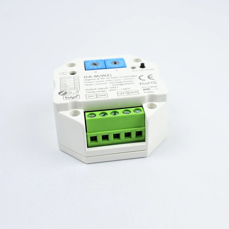 Tuya Wifi Zigbee For DALI Converter Dimmer Controller DC 24V DIM CCT RGB RGBW RGB&CCT Strip Smart Life APP