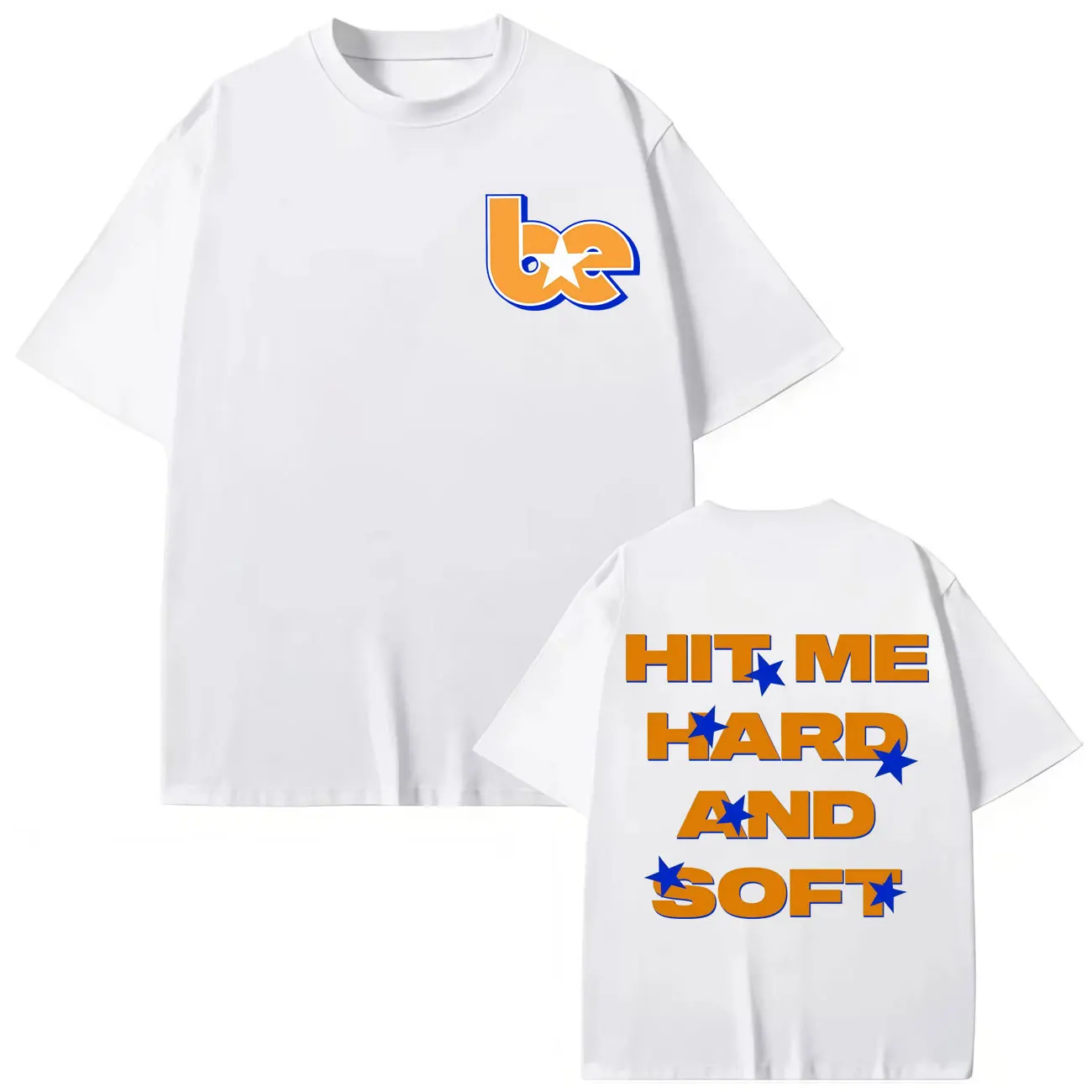

Hit Me Hard and Soft Tour 2025 T-shirt Hip Hop Fashion Short Sleeve T-shirts Men Women Clothing Casual Cotton Oversized T Shirts