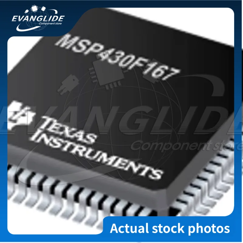 1 PCS 100%Original & New MSP430F167IRTDR Mcu, 16 Bit, MSP430, 8MHZ, VQFN-64 In Stock Wholesale Discount