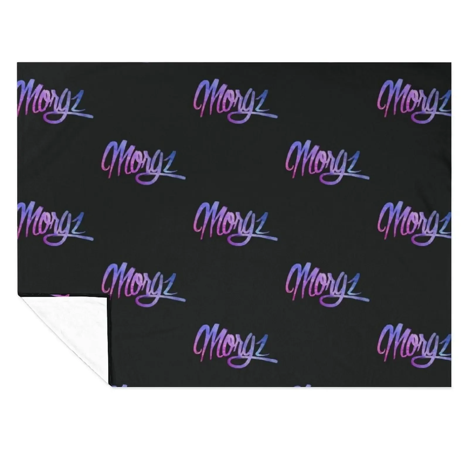 

Youth Morgz Galaxy Logo, Team Morgz, Morgz Merch Throw Blanket Luxury St Plaid Giant Sofa Polar Blankets