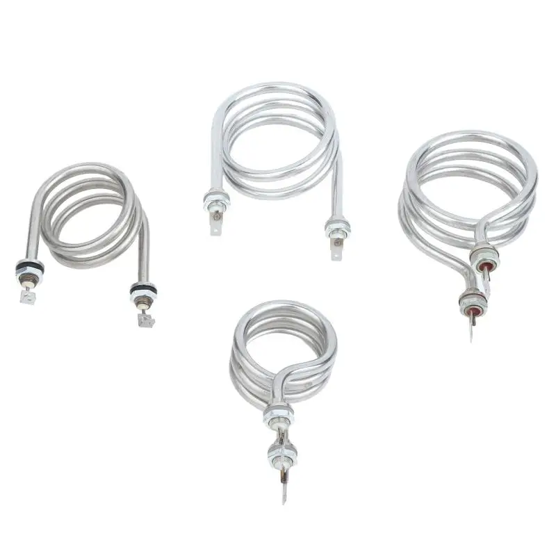 1pc 220V 500W 800W Heating Element Spiral Stainless Steel Immersion Heater Pipe For Water Water Dispenser Parts