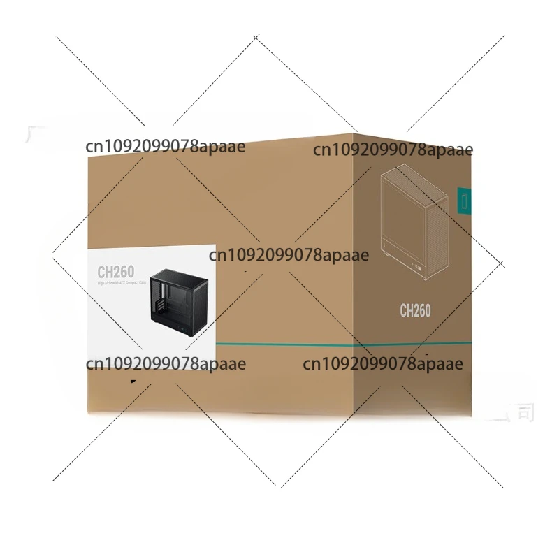 

CH260 Chassis Mesh Magnetic Suction Surface Edition M-ATX Desktop Computer TYPE-C Interface Host Case