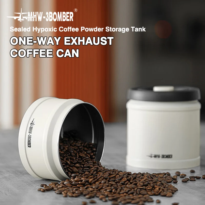 

MHW-3BOMBER 750 мл вакуумная герметичная канистра для кофе, герметичный контейнер из нержавеющей стали для хранения кофейных зерен, чая, кухонные инструменты