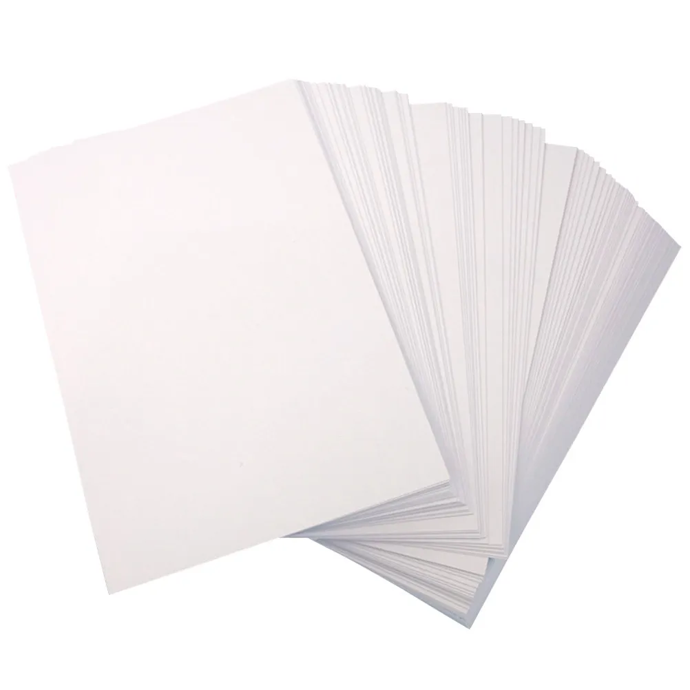 

50Pcs Glossy Photo Paper A4 120Gsm Double Side Compatible Picture Paper for Printer Ideal for Photo Shop Home Office