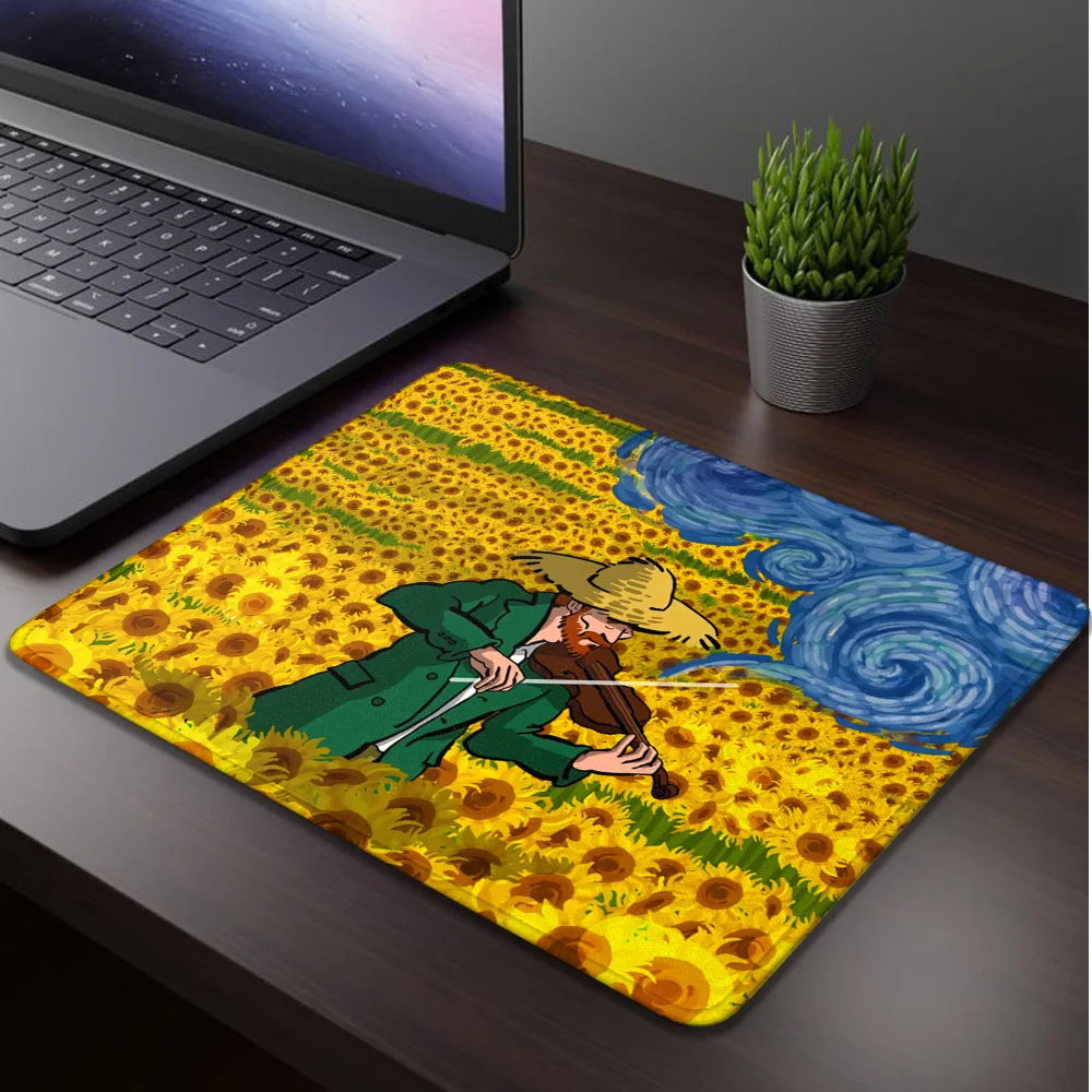 

Van Gogh Computer Mouse Pad Speed Deskmat Mousepad Gamer Mouspad Gaming Accessories Desk Mat Mausepad Mats Mause Office Carpet