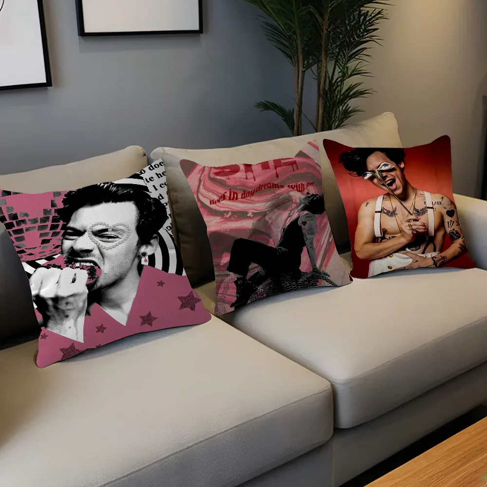 

Singer H-HaRRy Fashion S-styles Pillow Gift Home Office Decoration Pillow Bedroom Sofa Car Cushion CoverPillow Case