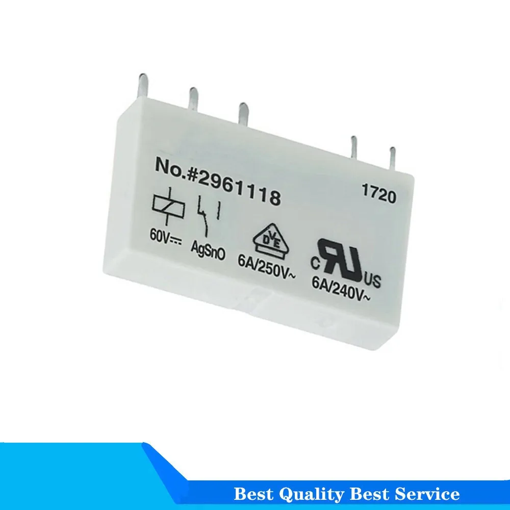 

NEW RELAY 1No.2961105 NO.2961121 NO.2961118 REL-MR-24DC/21 24VDC 24DC/21AU 60DC/21 60VDC 6A