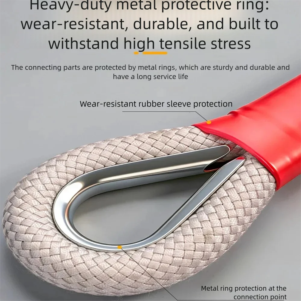 

High-Strength Car Trailer Rope for Off-Road SUV Heavy-Duty Truck Family Sedan - Durable Rescue Towing Strap