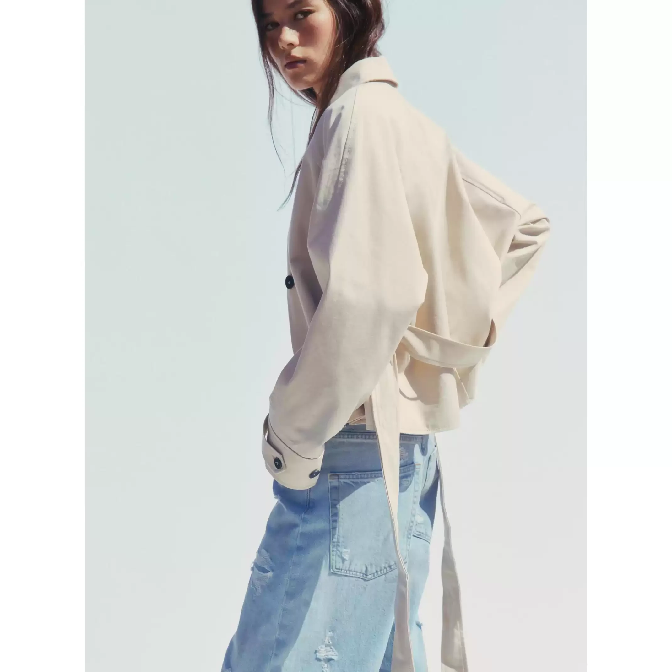 

Длинные ветровки Trench Femme на подкладке, новейшее поступление выше колена, прессованные стили среднего возраста, тканое пальто для вечеринок и клубов, Лидер продаж