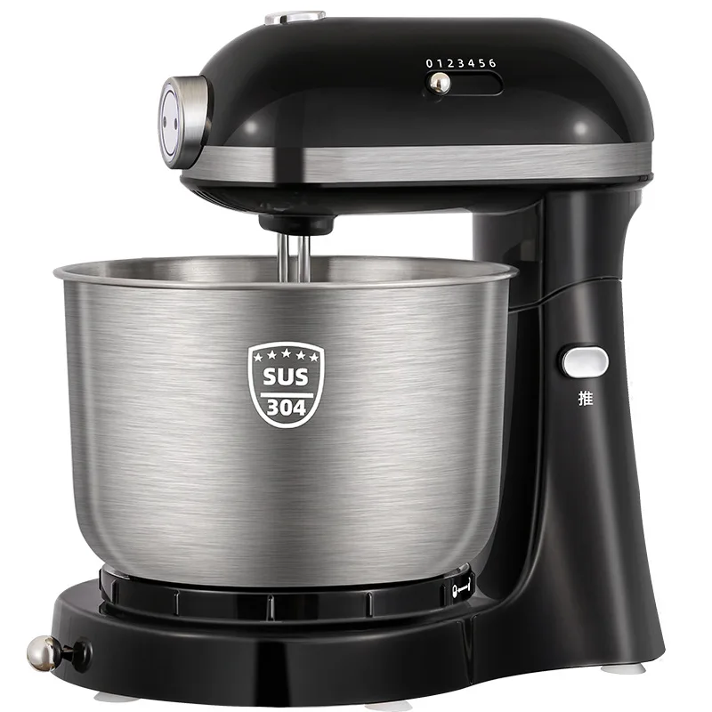 

Desktop Mixer Stainless Steel Cooking Machine Household Electric Egg Beater Commercial Cream Automatic Mixer