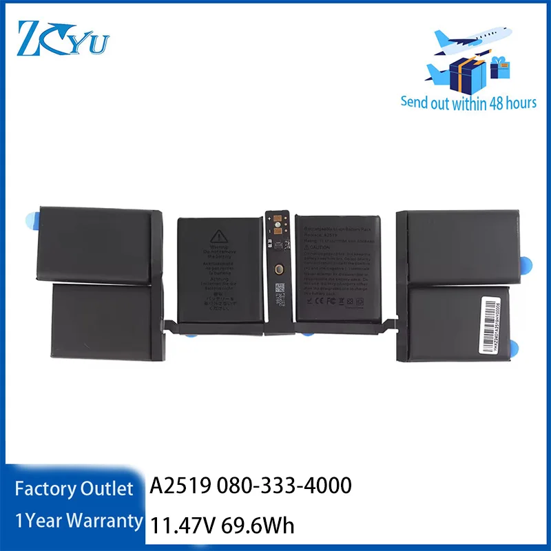 A2519 080-333-4000 Battery for Apple MacBook Pro 14