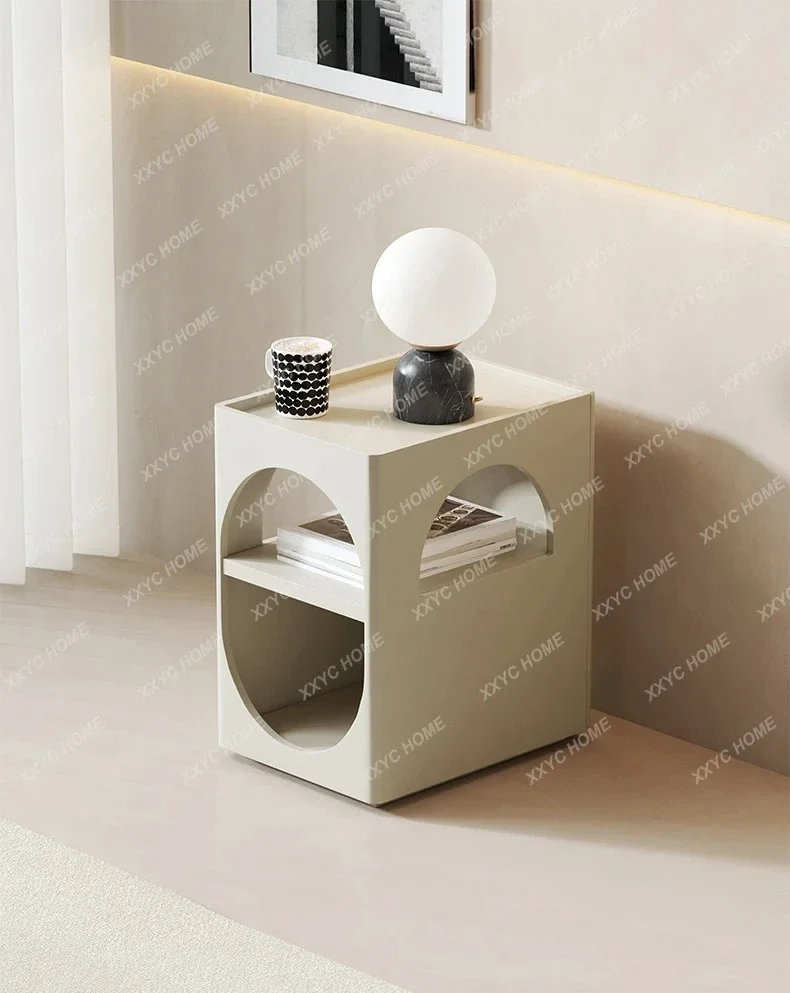 Y1 Simple Modern Bedside Table Light Luxury Household High-Grade Bedroom Small Storage Bedside Cabinet
