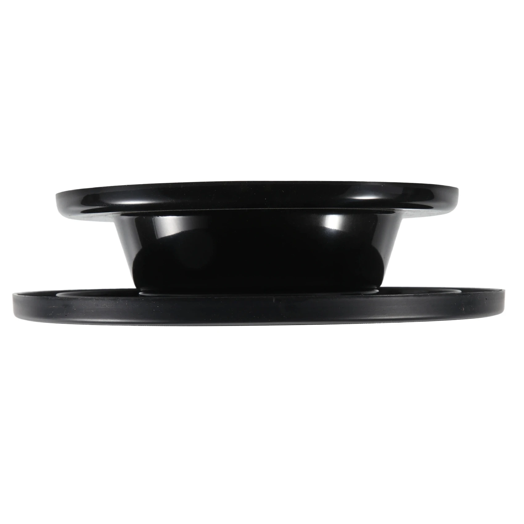 DT39 11 Inch Rotate Turntable Sculpting Wheel, Revolving Cake Turntable Stand for Painting, Black Plastic Baking Decorating