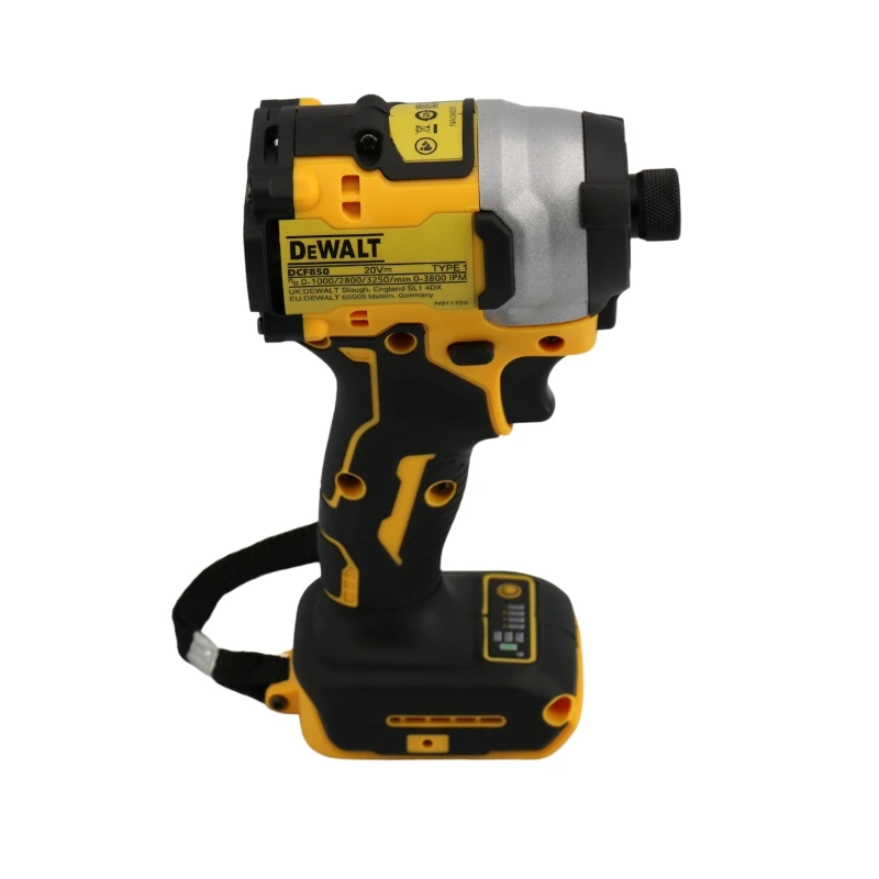 DEWALT DCF850 퀵 배송 20V Impact Driver 205NM Brushless Motor Cordless Rechargable Screwdriver Electric Impact Drill Power Tools