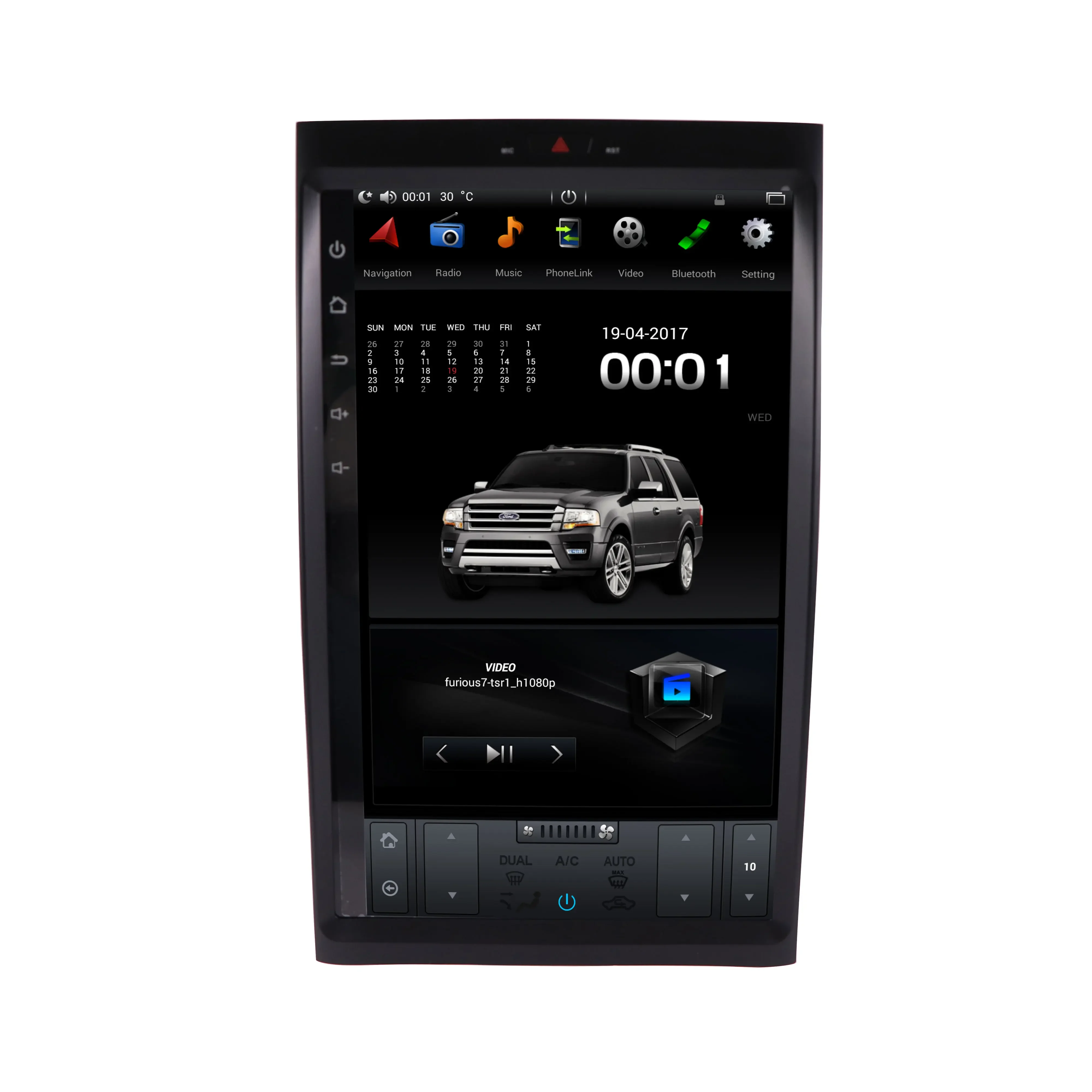 

Hot Sale Android 9.0 GPS Touch Screen Audio Car DVD player Car Video For Ford Expedition 2007-2017