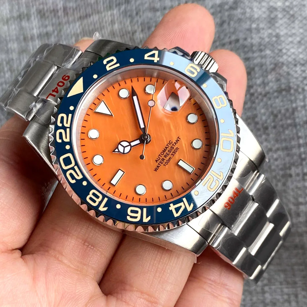 

H35 Shell Dial Luxury Men's Watch Stainless Steel Waterproof Automatic Mechanical Watches Men's Business Reloj Hombre