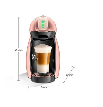 Nescafe Dolce Gusto household Capsule Coffee Machine Home Automatic Genio Electric drip cafe maker Rose Gold miss pink 110-120V