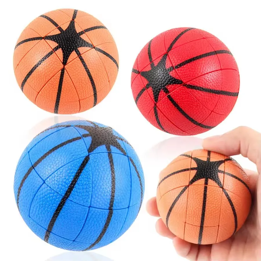 

Fanxin 3x3 баскетбольный магический куб сферической формы Cubo Magico игрушка-головоломка для детей подарок волшебный куб игрушка