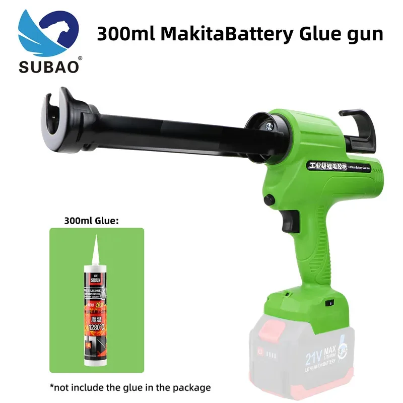 SUBAO 310ml Lithium Battery Glass Glue Gun Hard Glue Filling Gun Doors and Windows