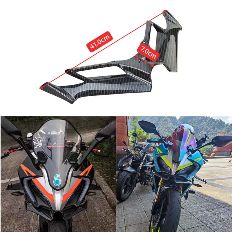 Motorcycle Winglet Aerodynamic Wing Kit Spoiler ForKawasaki For Ninja 300/ 250 EX300 2013-2017 for Motorcycle Accessories