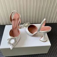 Star Style Women Sandals Elegant Pointed Toe Slingback Summer Office Lady Shoes Fashion High Heels Gladiator Sandals Woman - Image 4