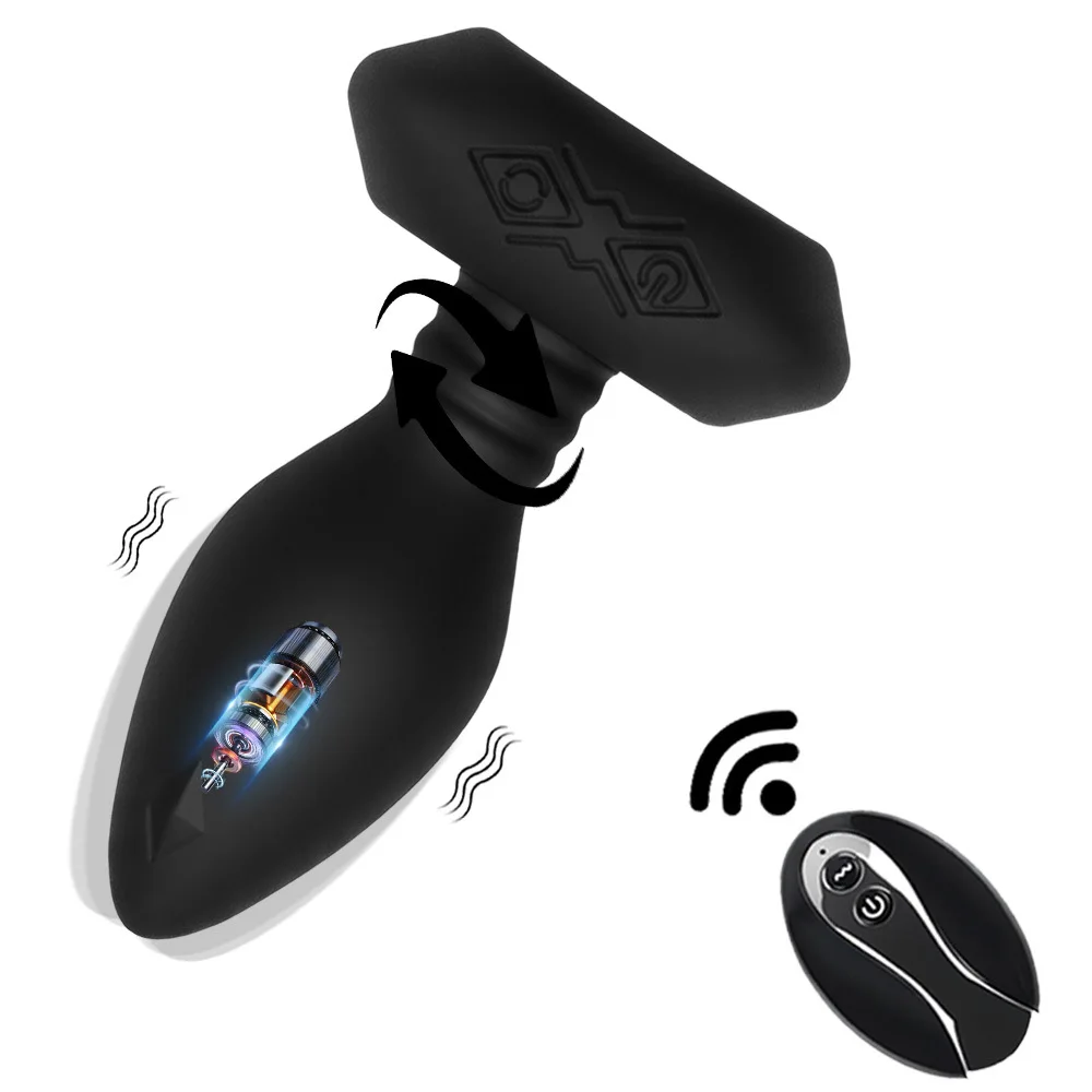 App controle remoto sem fio sílica gel butt plug homem massageador de próstata feminino vagina masturbador para adulto brinquedo sexo feminino gay